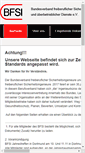 Mobile Screenshot of bfsi.de